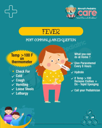 What should I do if my baby has a fever?